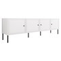 Voir la diapositive 1 : BEST MOBILIER Lavaggi - meuble tv - 4 portes - 200 cm