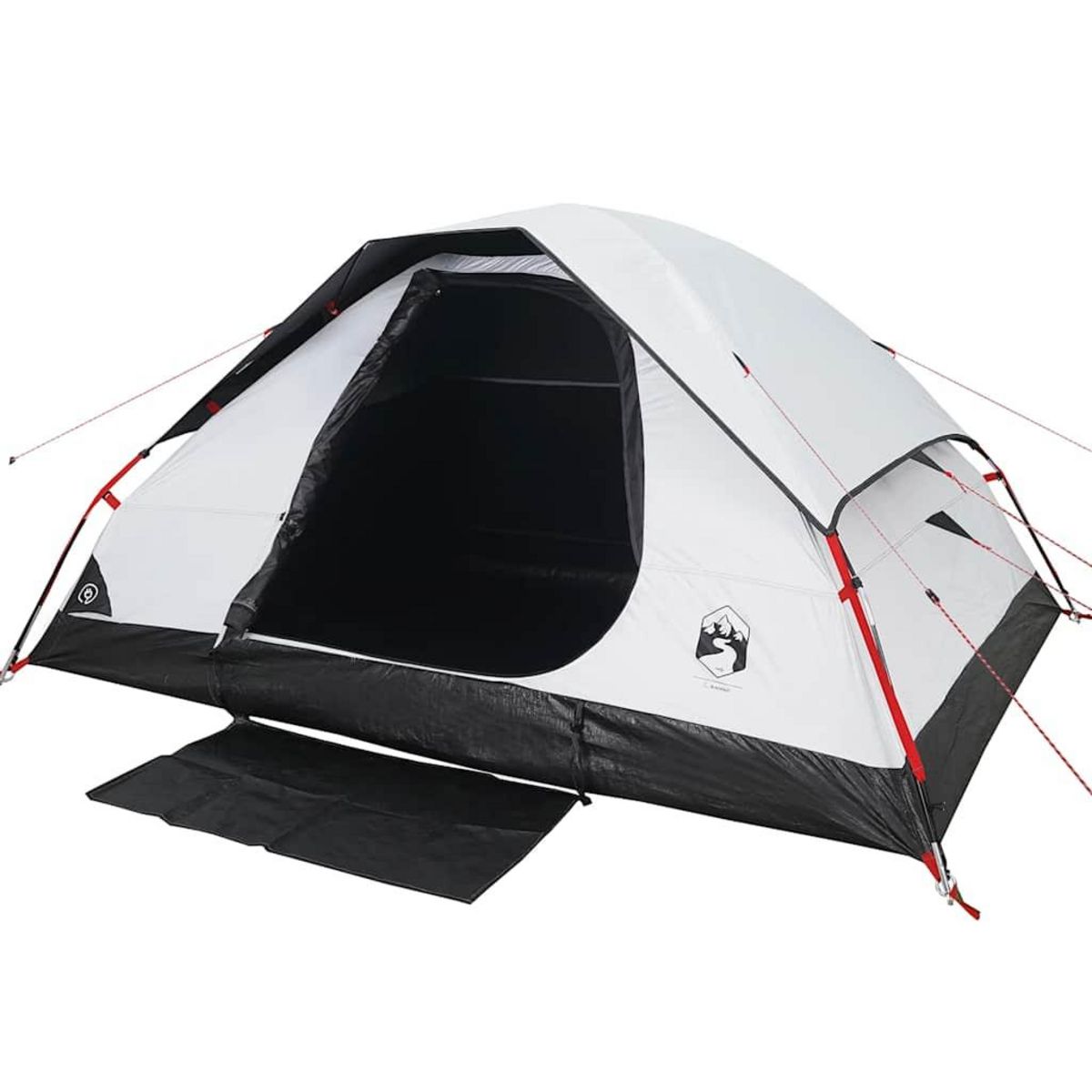 VIDAXL Tente familiale a dome 6 personnes tissu occultant impermeable
