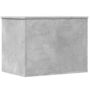 Voir la diapositive 2 : VIDAXL Boîte de rangement gris beton 60x42x46 cm bois d'ingenierie