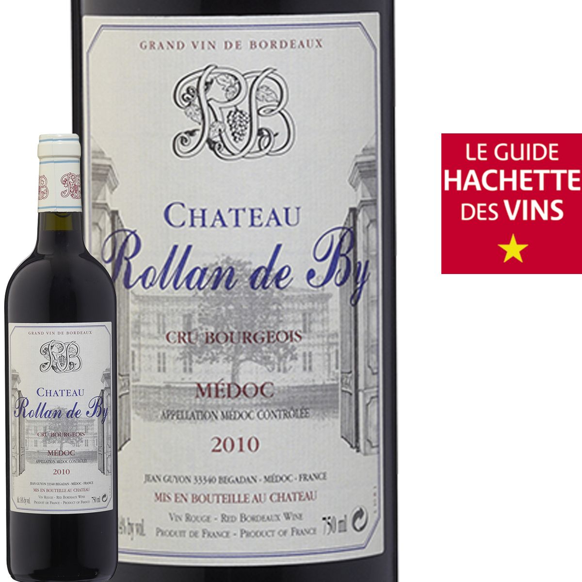 Château Rollan de By Médoc Cru Bourgeois Rouge 2010