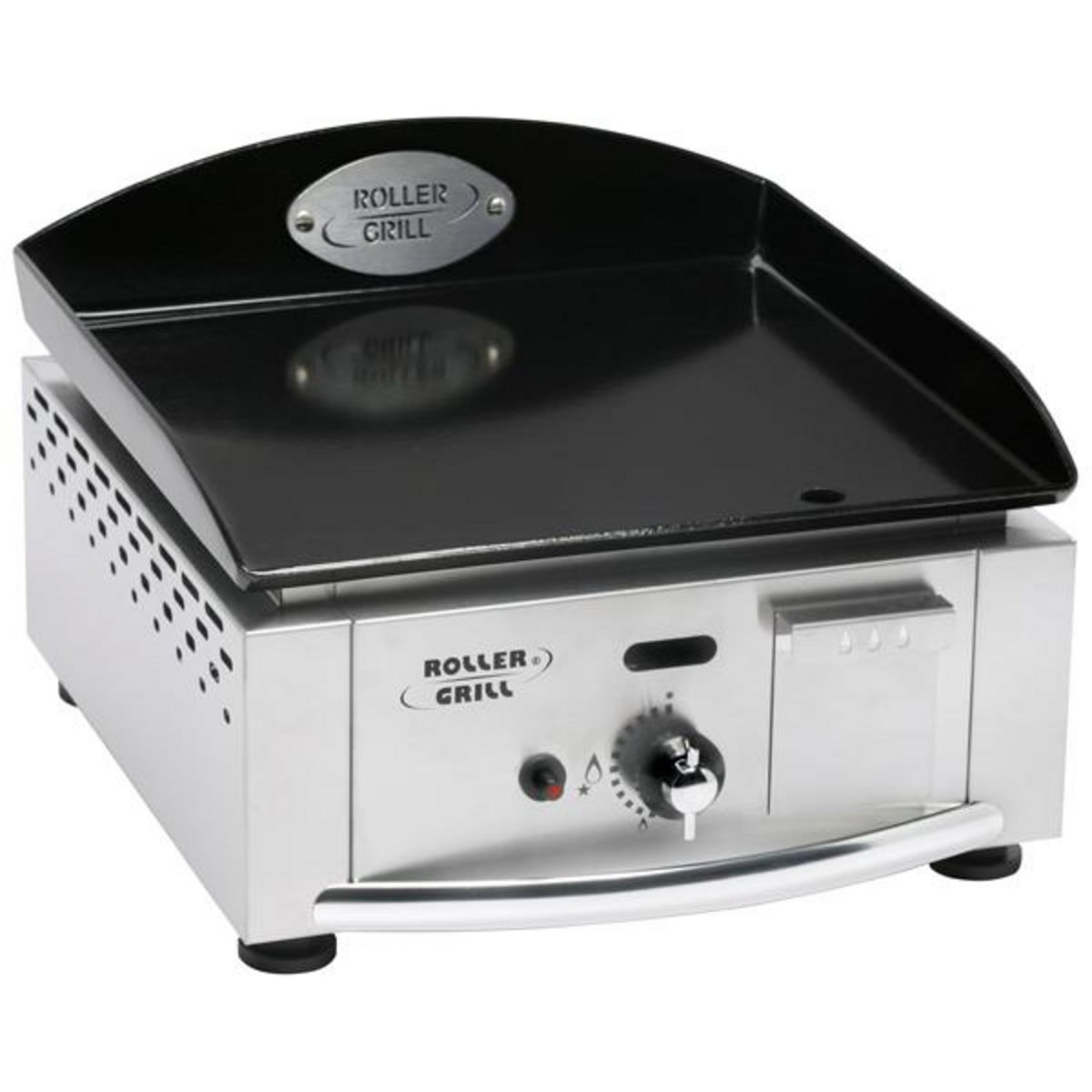 ROLLER GRILL Plancha gaz 2750w plaque email 5mm 39x38cm - pl400ge