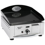 ROLLER GRILL Plancha gaz 2750w plaque email 5mm 39x38cm - pl400ge
