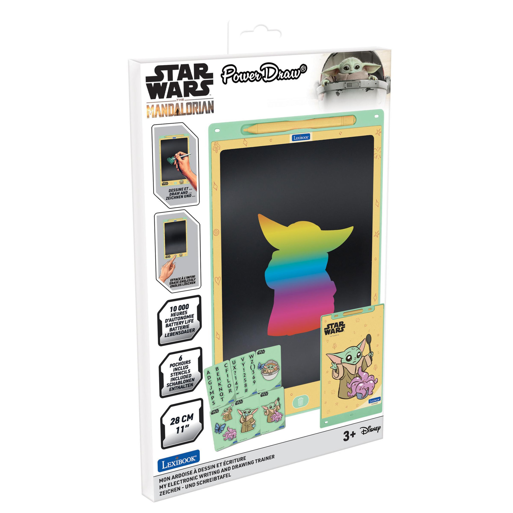 Voir la diapositive 3 : Lexibook Tablette à Dessins électronique multicolore Star Wars