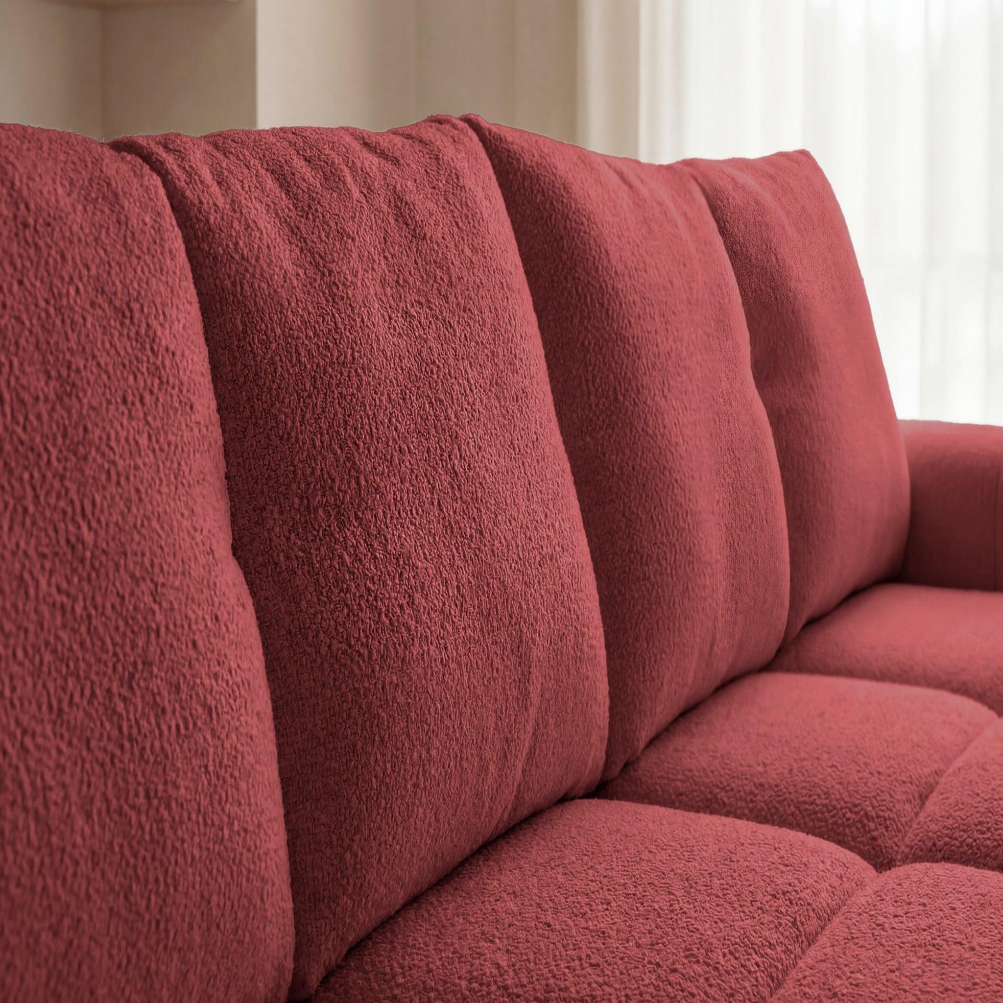 Voir la diapositive 5 : CASANOVA PARIS Constance - canapé droit tissu chenille