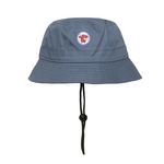 FREEGUN Bob homme en coton avec lacet La Vache Qui Rit Cow. Coloris disponibles : Bleu