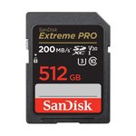 SANDISK Carte mémoire SD SanDisk Extreme Pro SDXC UHS I U3 Class10 512 Go