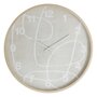 Voir la diapositive 1 : ATMOSPHERA Horloge Murale Abstraite  Greta  38cm Marron