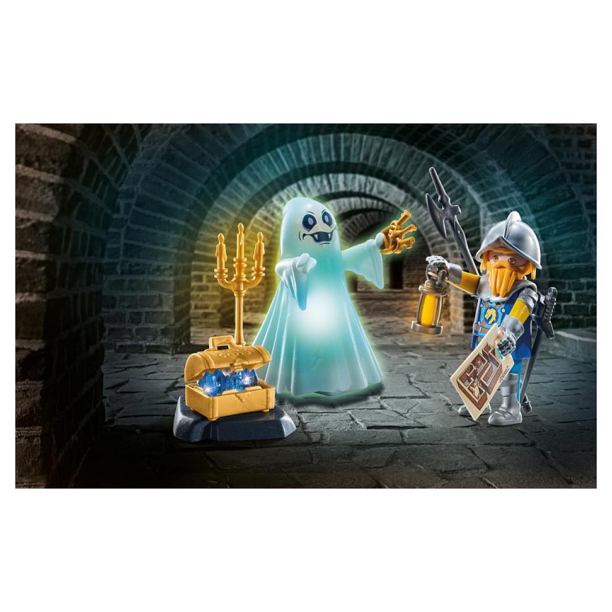 Voir la diapositive 4 : PLAYMOBIL 71797 Chevalier et fantôme à effets lumineux