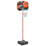 VIDAXL Ensemble de jeu de basket ball portable réglable 109 141 cm