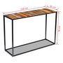 Voir la diapositive 6 : VIDAXL Table console Bois de recuperation massif 110x35x76 cm