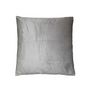 Voir la diapositive 2 : Coussin déco en velours uni déhoussable 