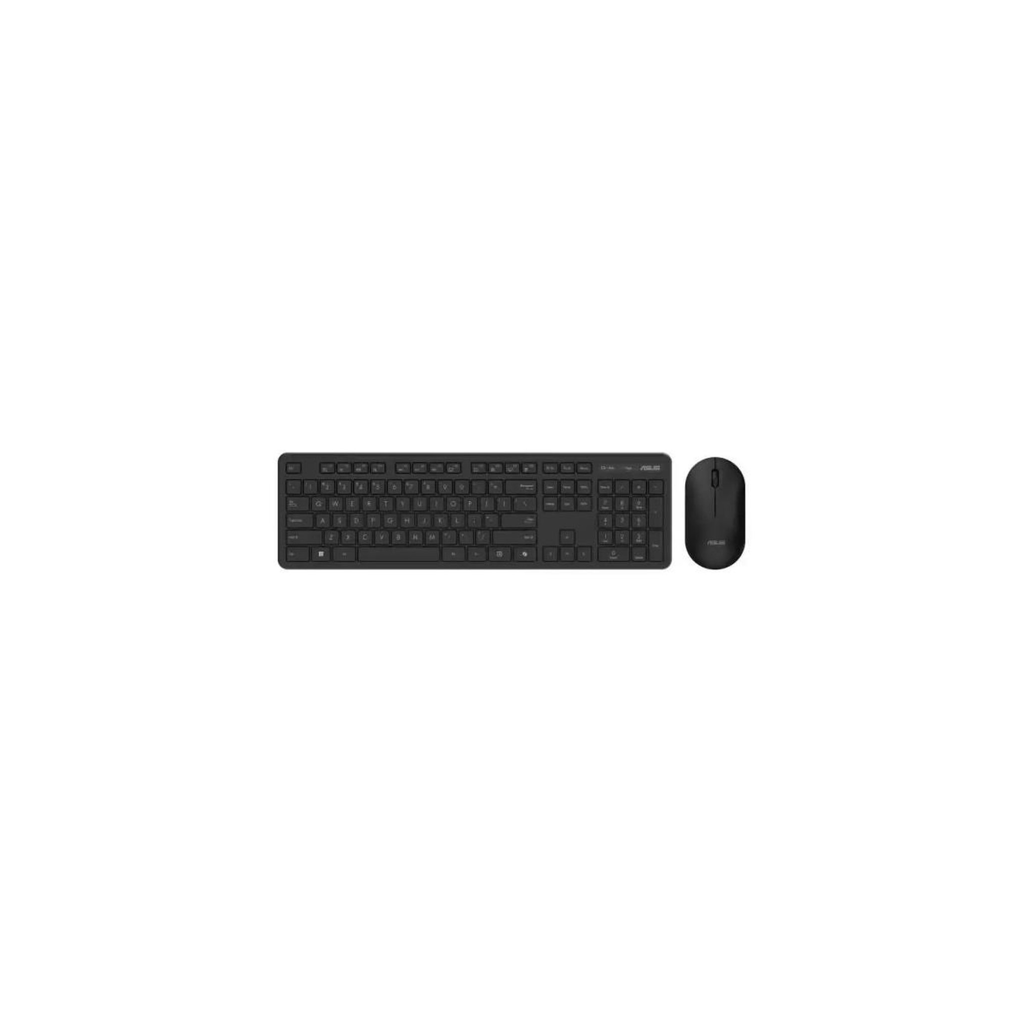 Voir la diapositive 2 : ASUS Asus cw100 clavier souris incluse universel rf sans fil qwerty italien noir