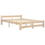 Voir la diapositive 2 : VIDAXL Cadre de lit sans matelas bois de pin massif 120x200 cm