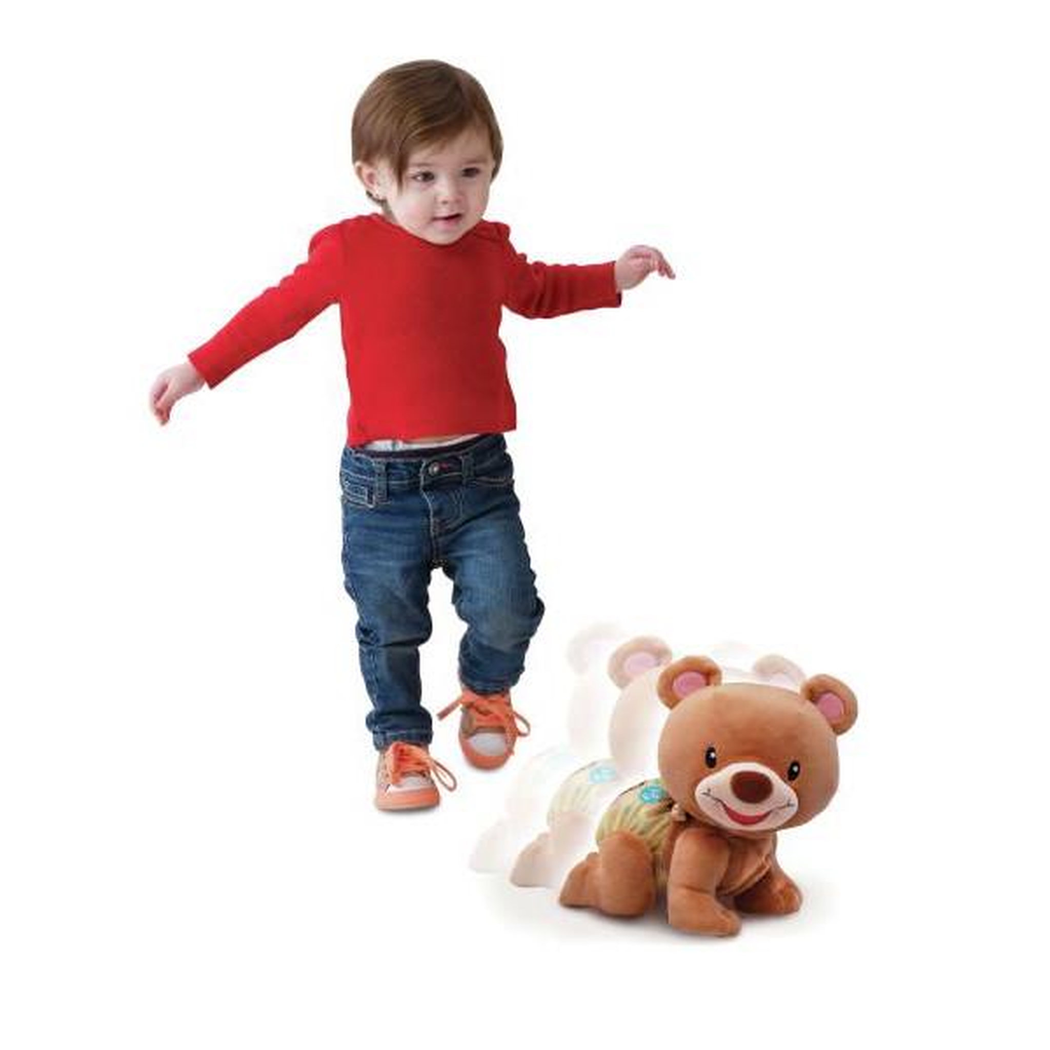 Voir la diapositive 3 : VTECH BABY VTECH BABY - Ourson, 1,2,3 Suis-Moi - Brun