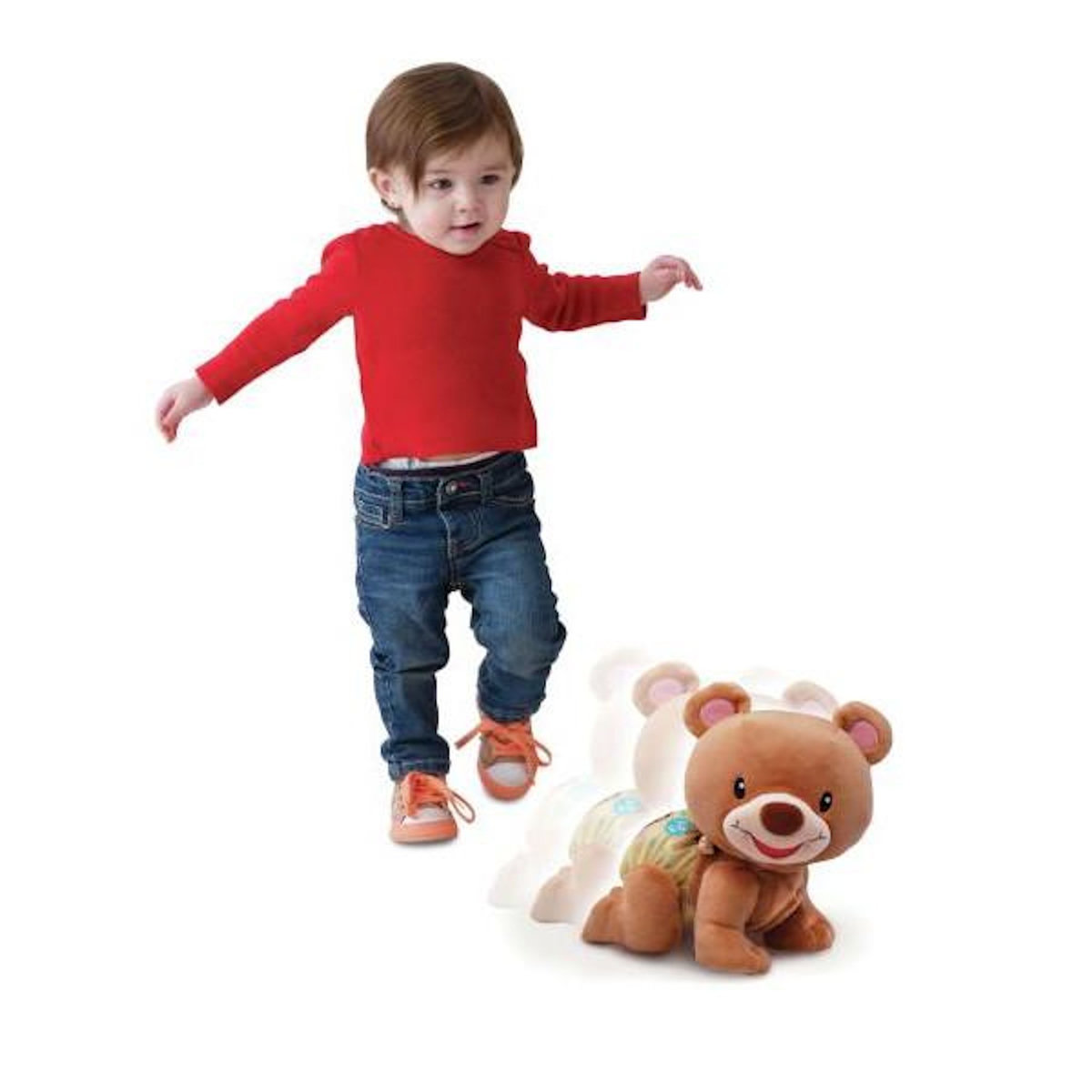 VTECH BABY VTECH BABY - Ourson, 1,2,3 Suis-Moi - Brun