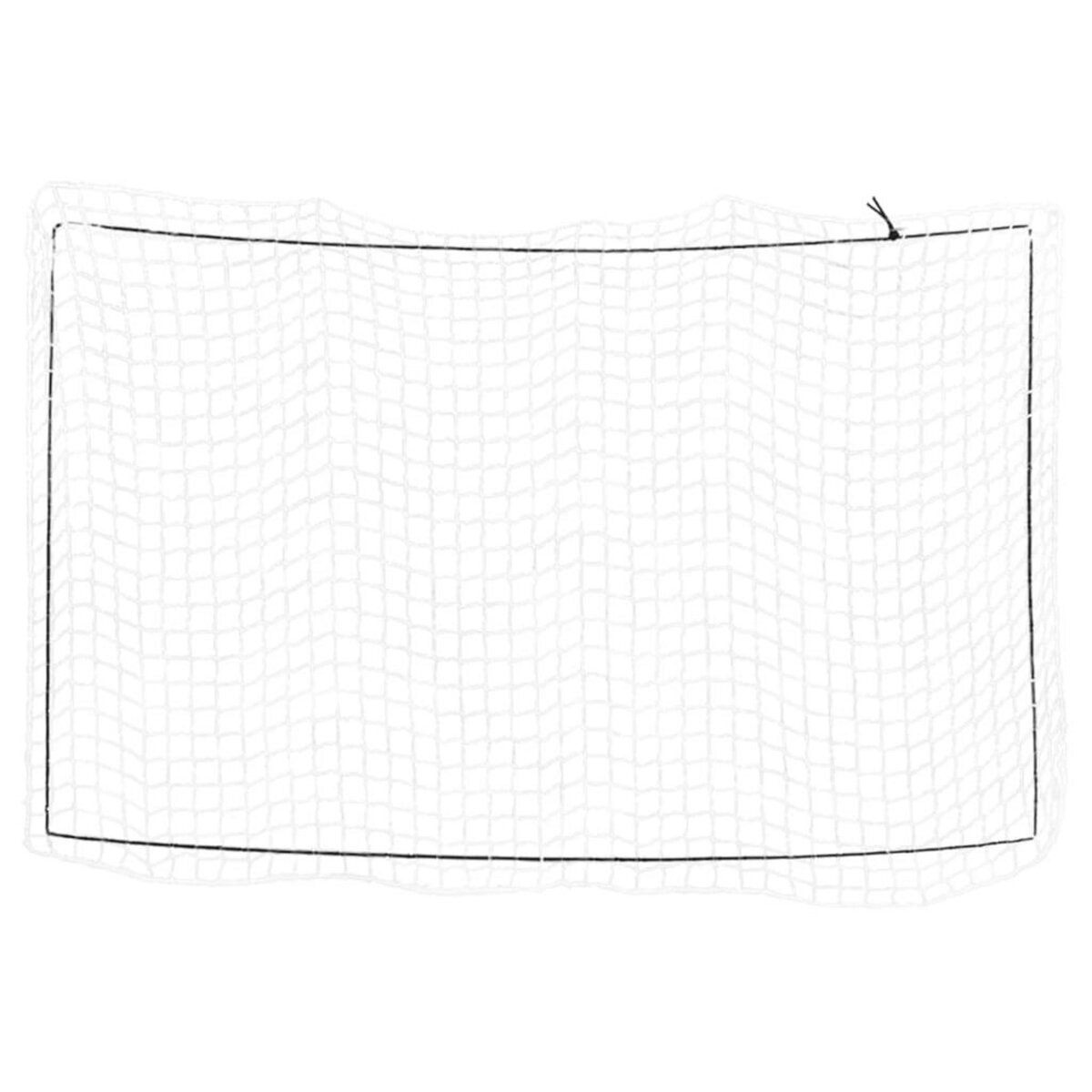 VIDAXL Filet pour remorque avec corde elastique blanc 6x3,5 m PP