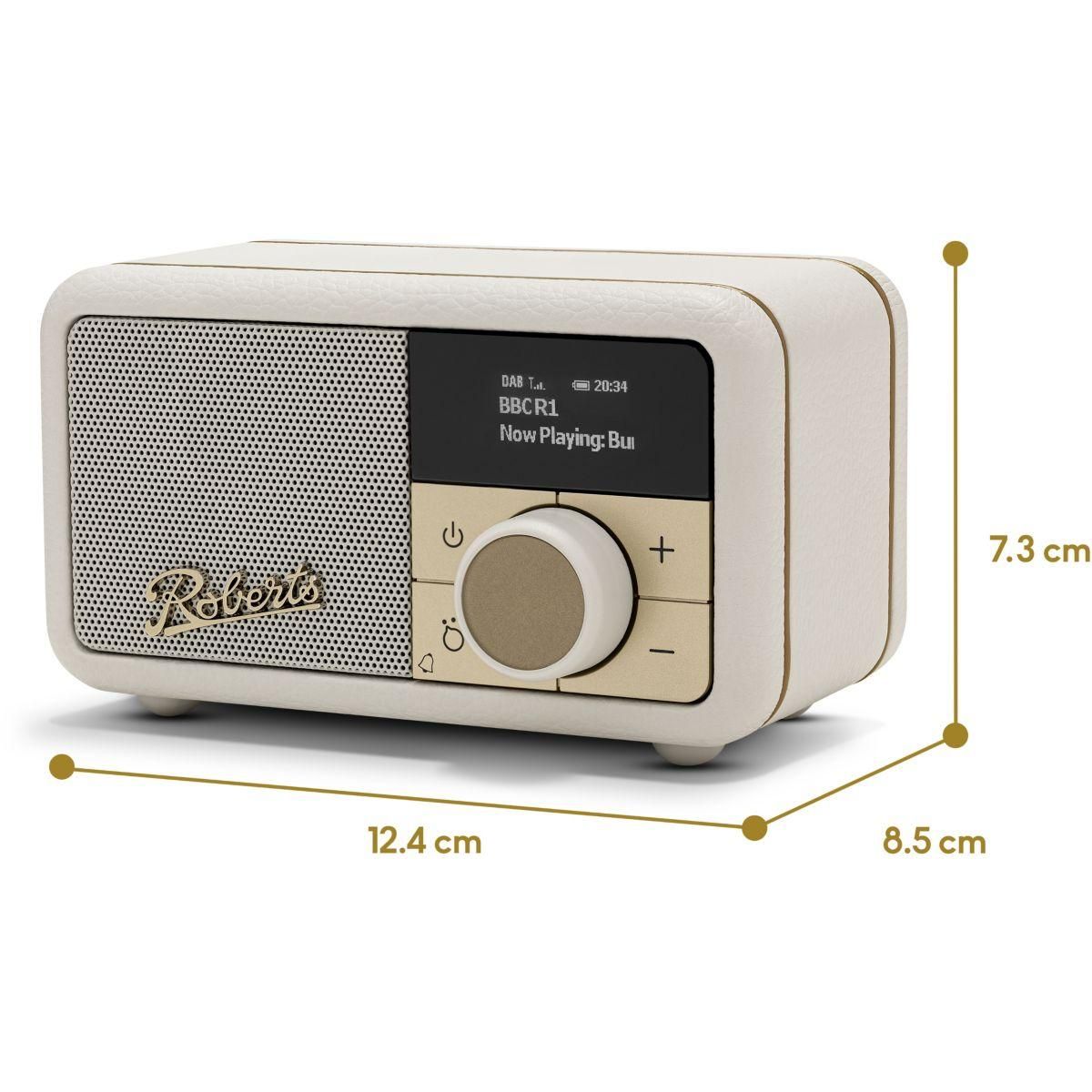 ROBERTS Radio DAB REVIVAL PETITE 2 PASTEL CREME