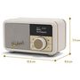 Voir la diapositive 5 : ROBERTS Radio DAB REVIVAL PETITE 2 PASTEL CREME