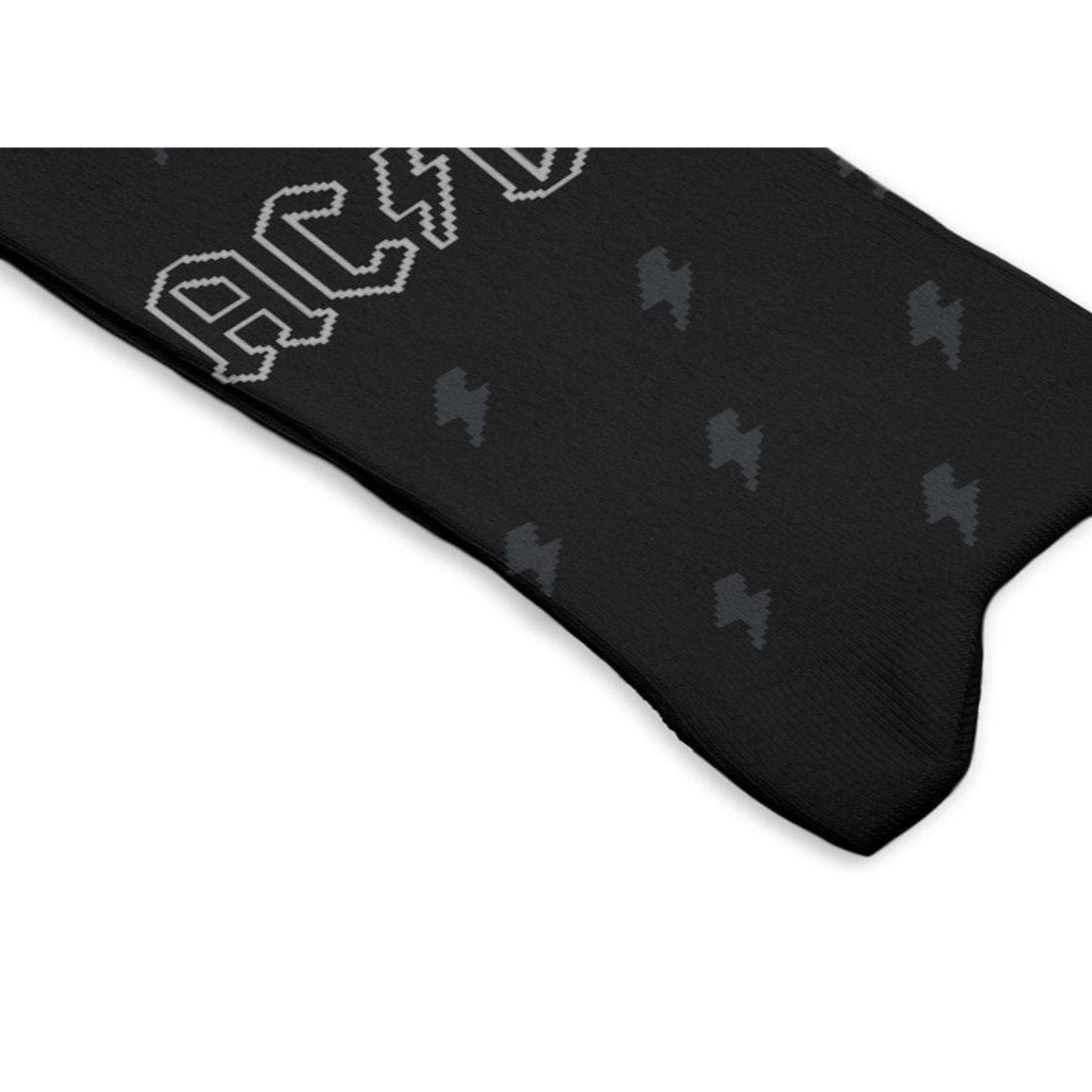 Voir la diapositive 3 : SOCK AFFAIRS Chaussettes ac/dc, back in black