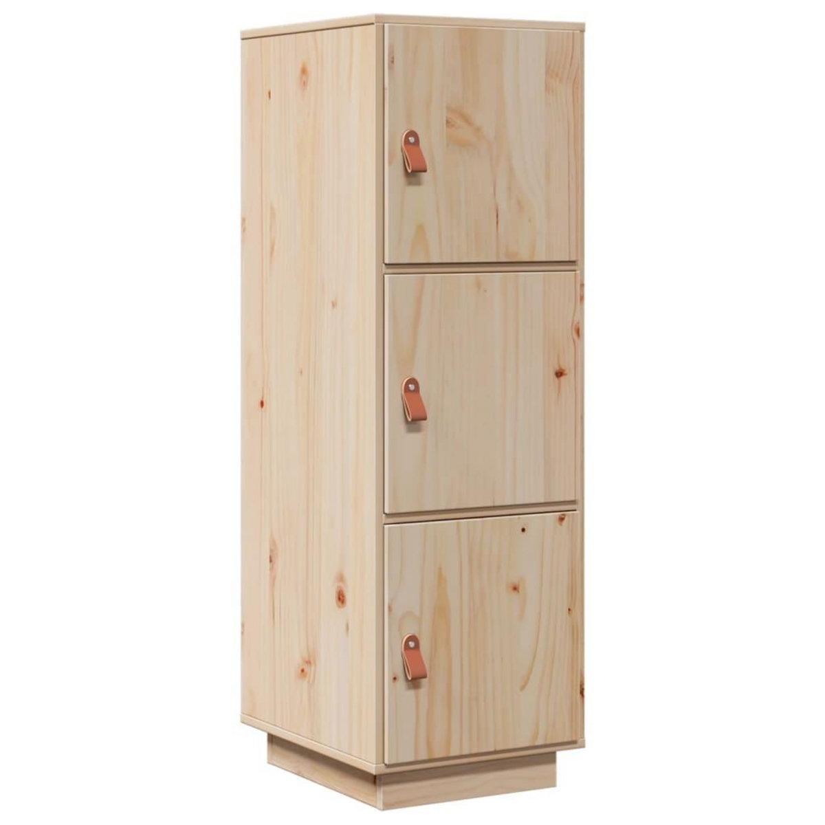 VIDAXL Buffet haut 34x40x108,5 cm Bois massif de pin