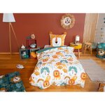 Home collection Parure de couette 2pcs 140x200cm microfibre grou