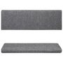 Voir la diapositive 4 : VIDAXL Tapis d'escalier 15 pcs Tissu aiguillete 65x21x4 cm Gris clair