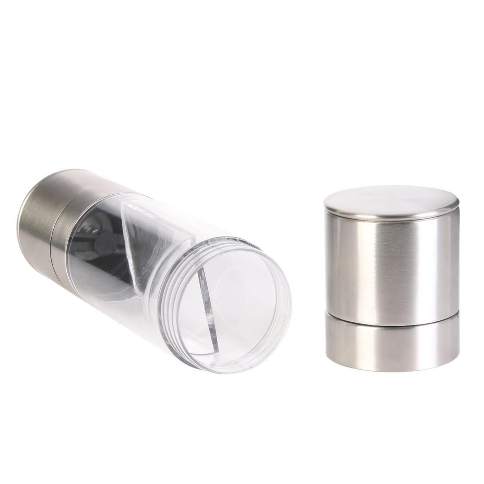 Voir la diapositive 3 : COOK CONCEPT Moulin poivre & sel inox  facile  21cm argent