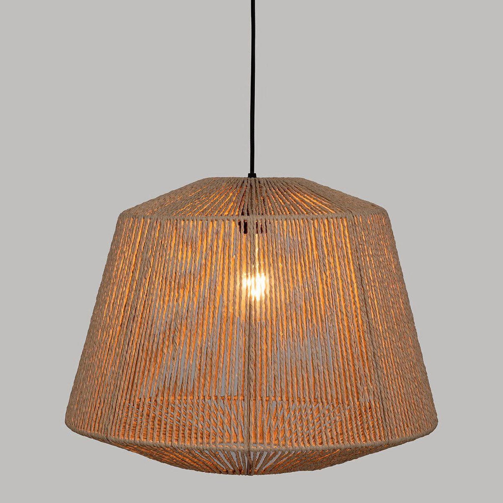 Voir la diapositive 4 : ATMOSPHERA Lampe suspension design  jily  48cm beige