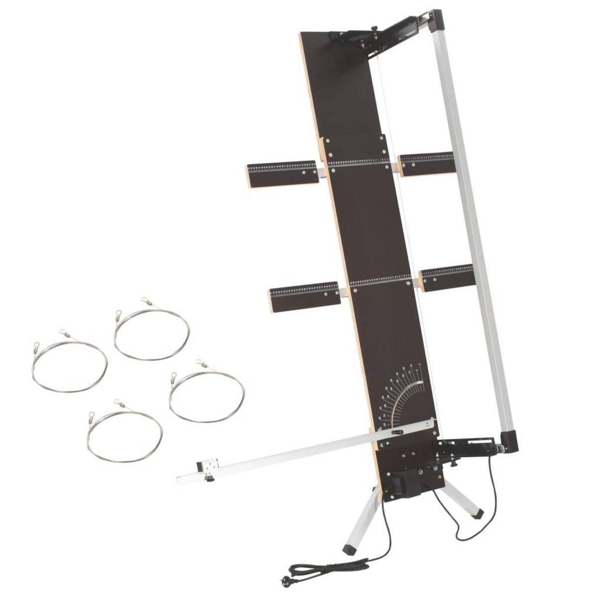 VIDAXL Machine de decoupe de mousse avec pieds 200 W Contreplaque