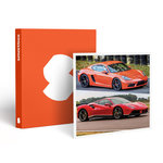 Smartbox Stage de pilotage multivolant : 2 tours en Porsche Cayman S 718 et 2 tours en Ferrari 488 sur le circuit de La Ferté-Gaucher - Coffret Cadeau Sport & Aventure