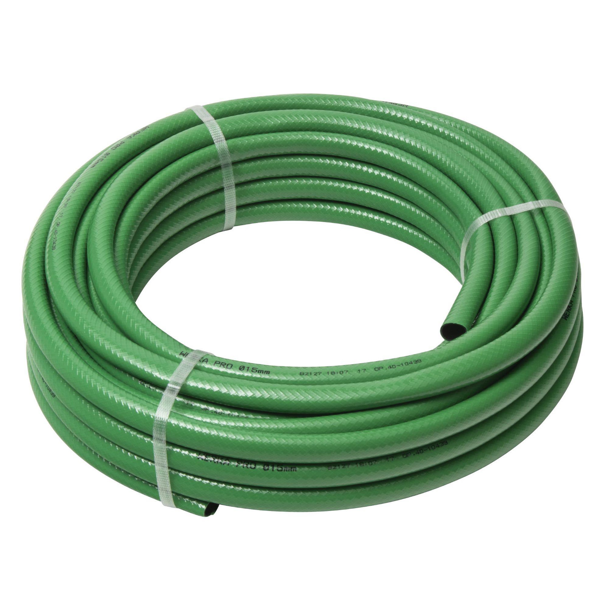 Voir la diapositive 4 : WERKAPRO Tuyau d'arrosage guipé vert ø15mm werka pro  20m