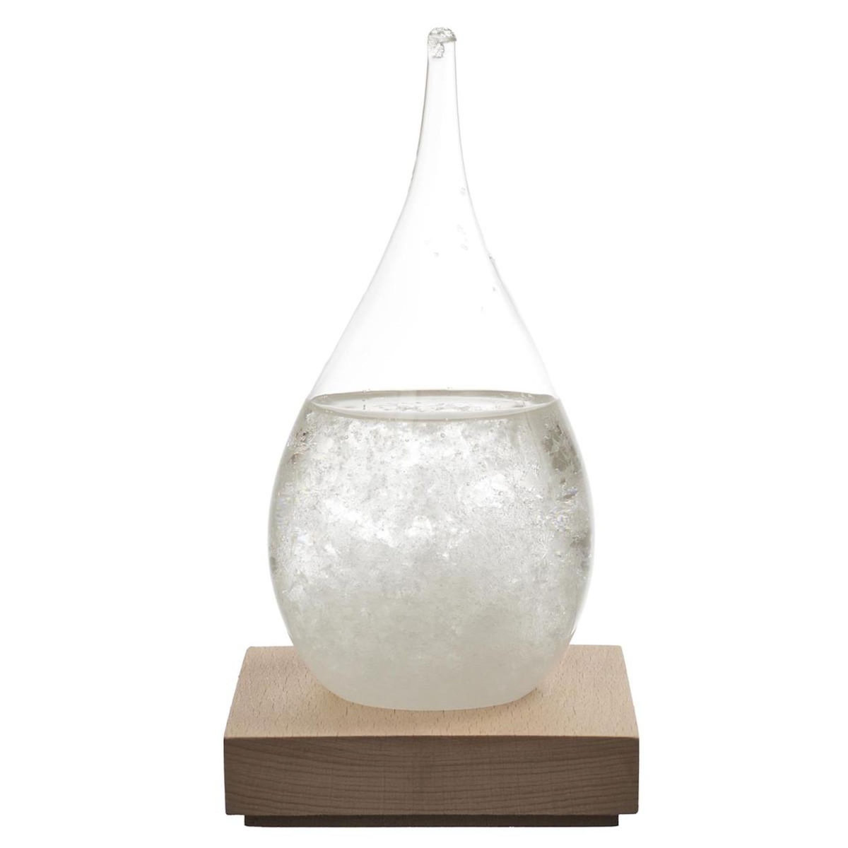 Paris Prix Baromètre à Cristaux  Verre Tempête  17cm Transparent