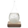 Voir la diapositive 3 : Paris Prix Baromètre à Cristaux  Verre Tempête  17cm Transparent