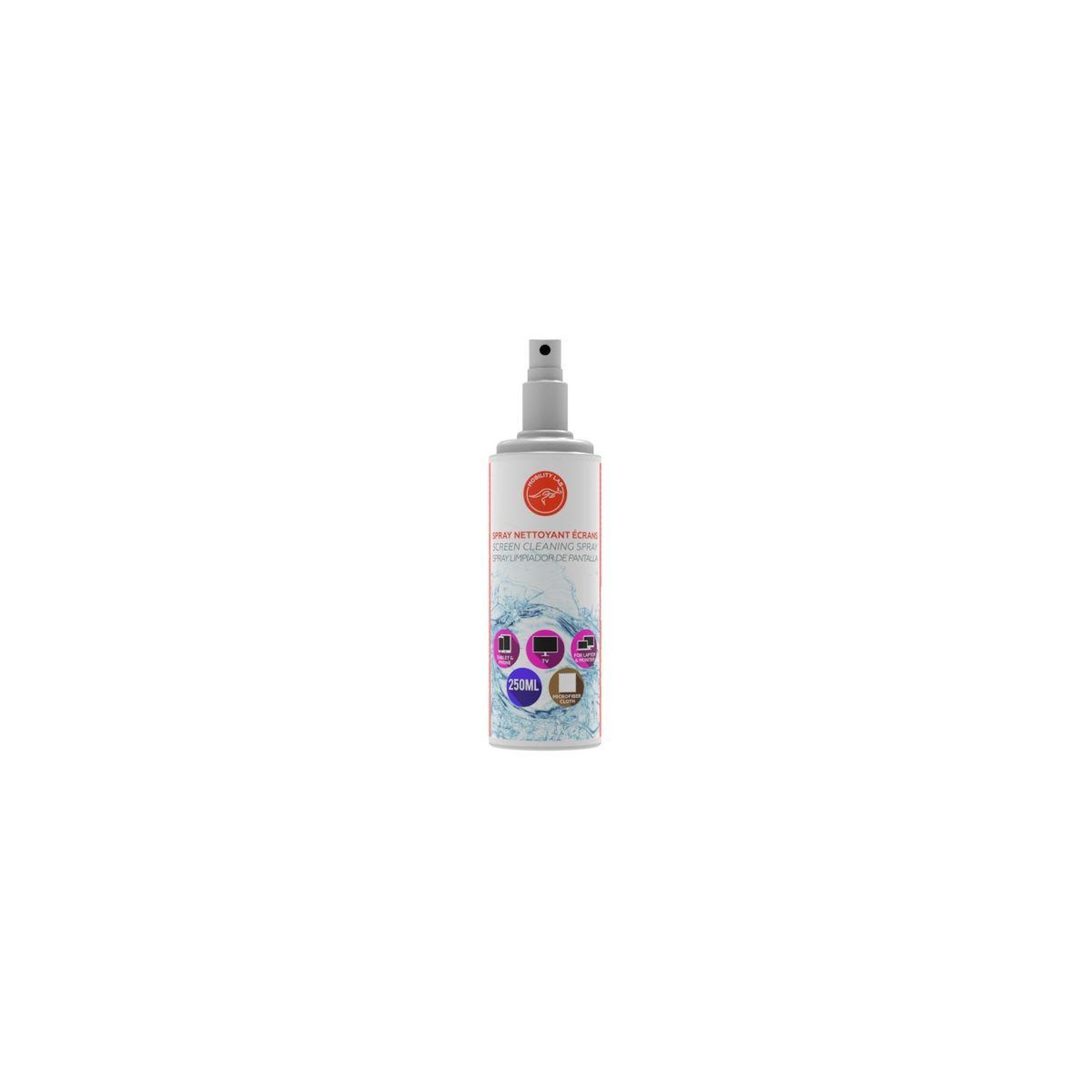 Mobility Lab Spray nettoyant 250ml + microfibre