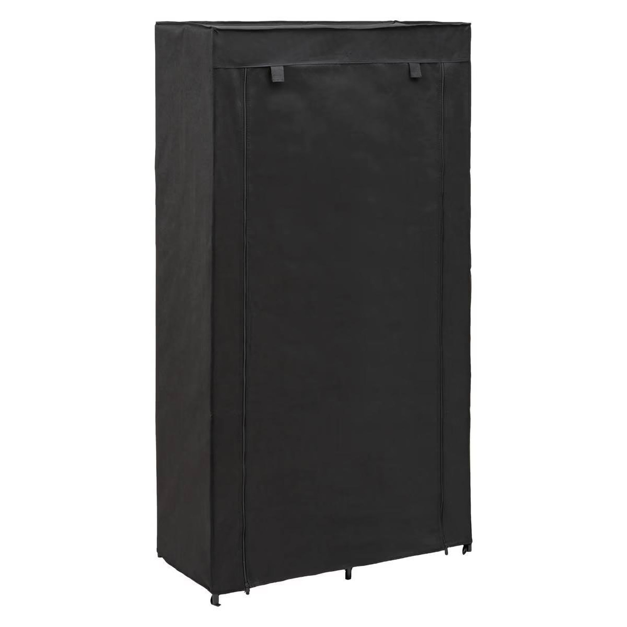 Voir la diapositive 2 : FIVE Penderie 4 étagères  dressy  88cm noir