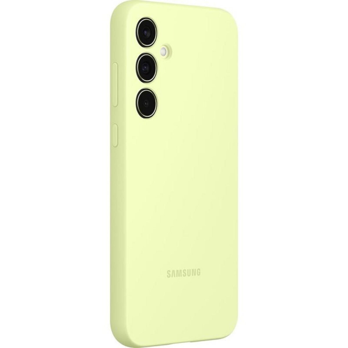 Samsung Coque en silicone pour Samsung Galaxy A35 5G Vert Clair