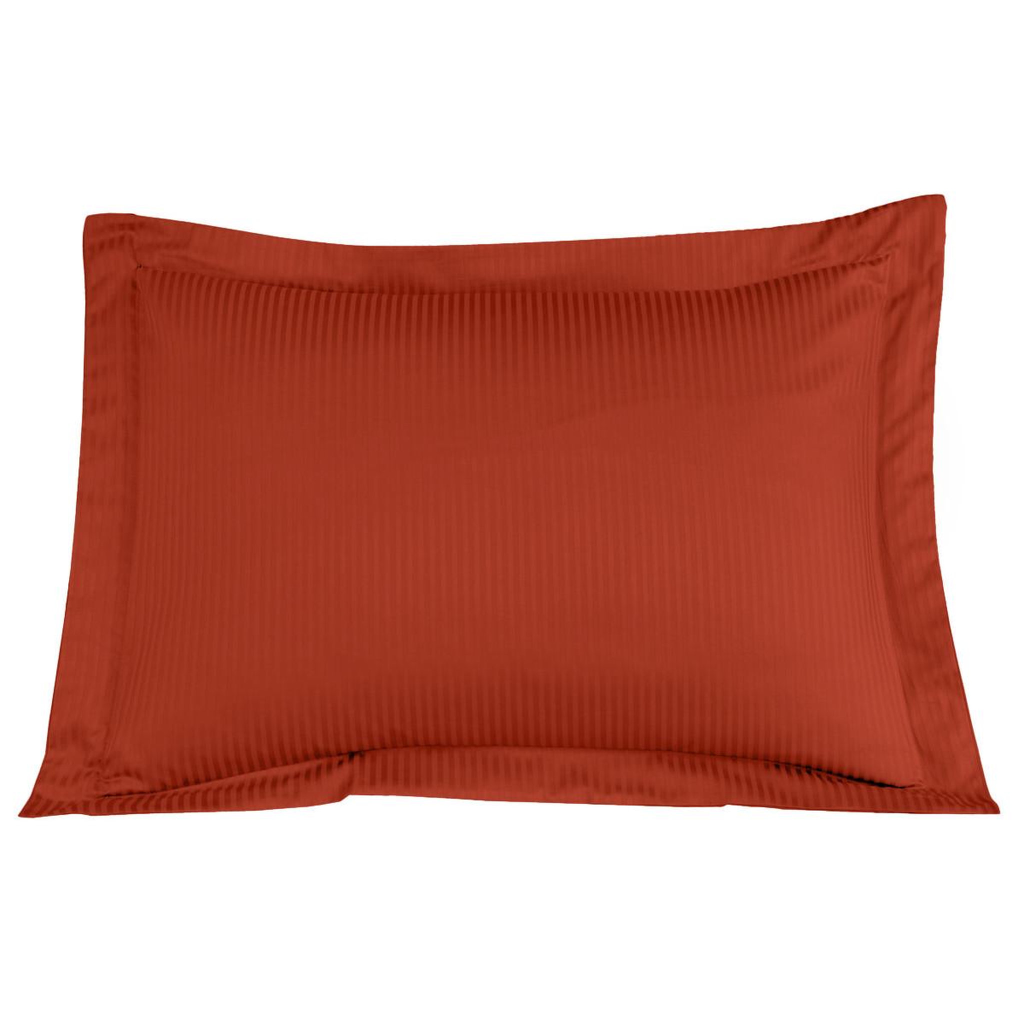 Voir la diapositive 2 : Sensei Maison Lot de 2 taies d'oreiller rayées en satin de coton 120 fils VERSALUXE