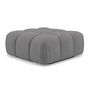 Voir la diapositive 1 : LISA DESIGN Ruby - pouf en velours texturé