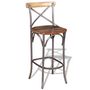 Voir la diapositive 2 : VIDAXL Tabouret de bar Bois de recuperation massif