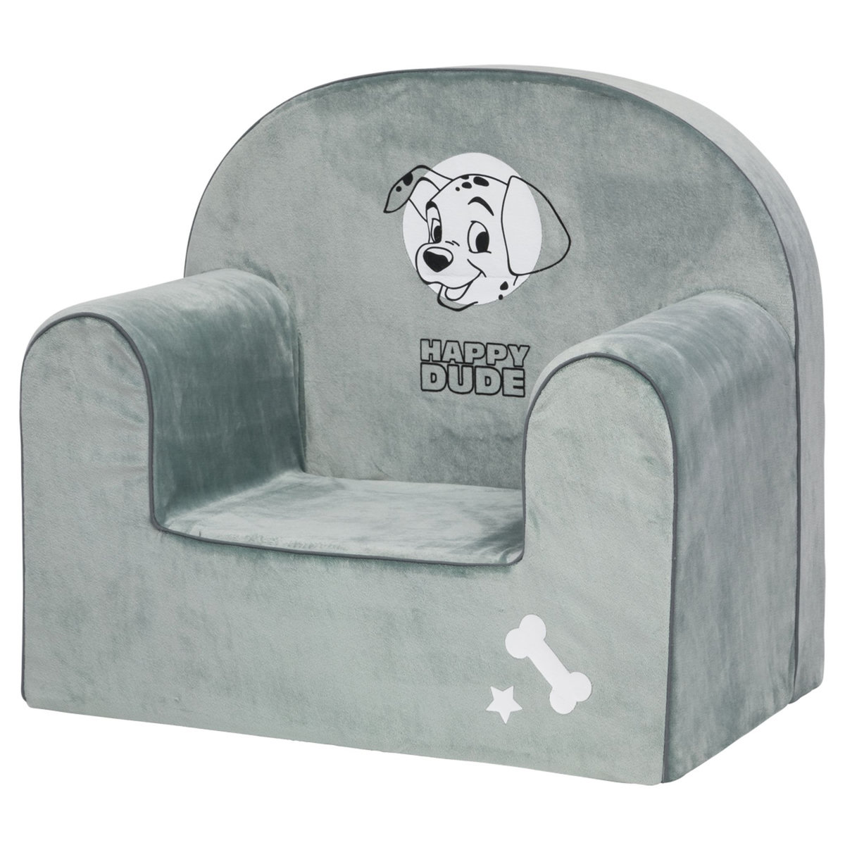 DISNEY Fauteuil club classique déhoussable 101 Dalmatiens