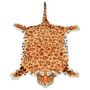 Voir la diapositive 2 : VIDAXL Tapis en peluche en forme de leopard 139 cm Marron