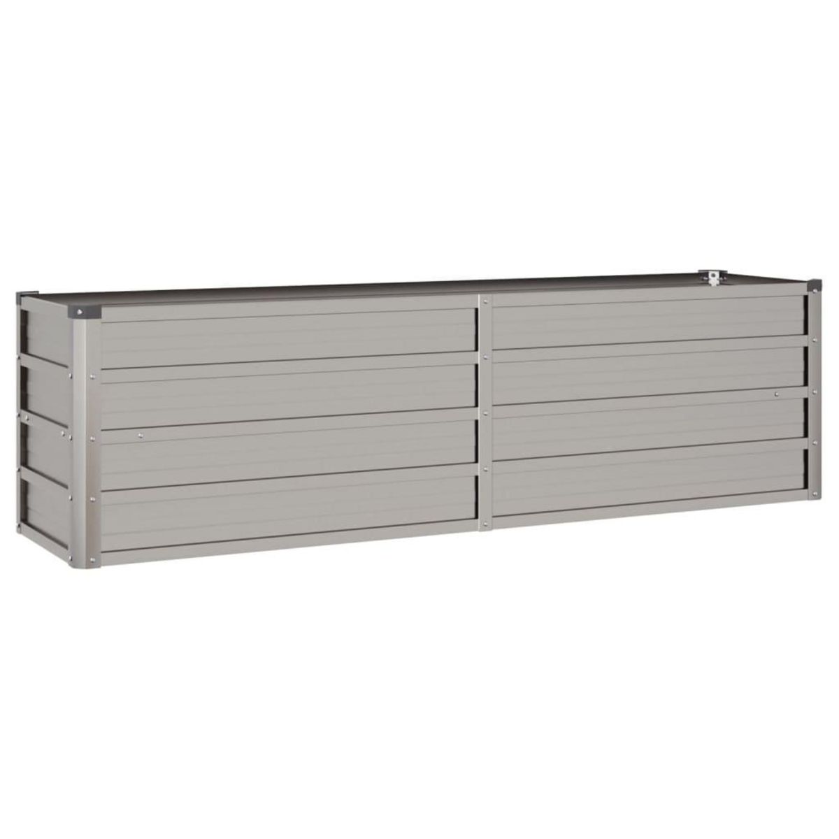 VIDAXL Lit sureleve de jardin rouille 160x40x45 cm acier corten