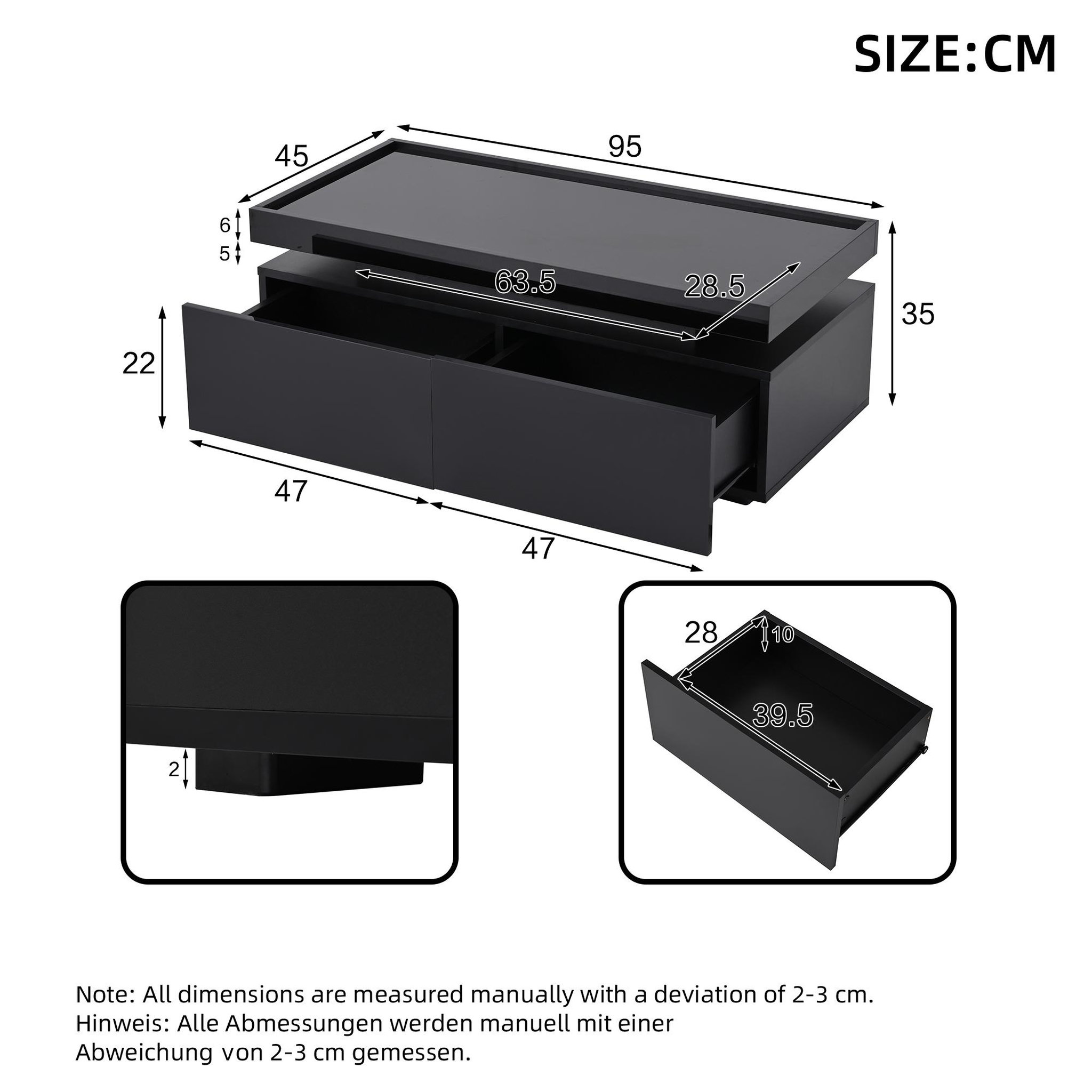 Voir la diapositive 3 : MERAX Table basse