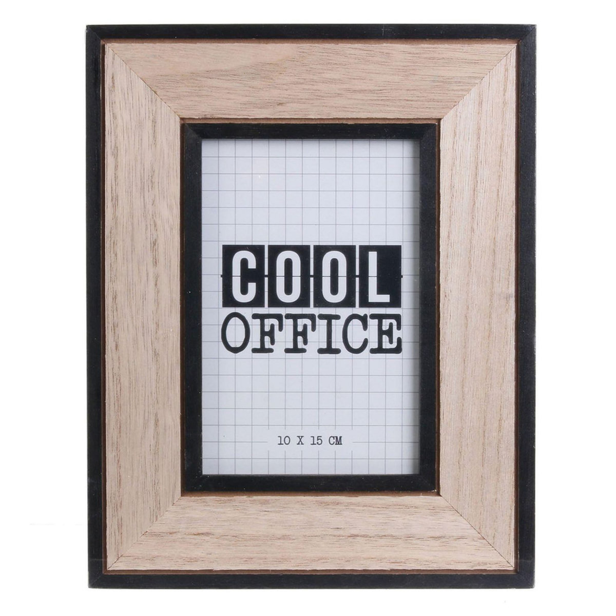 DITES-LE AVEC DES MOTS Lot 2x Cadre photo indus stronger Happy Working