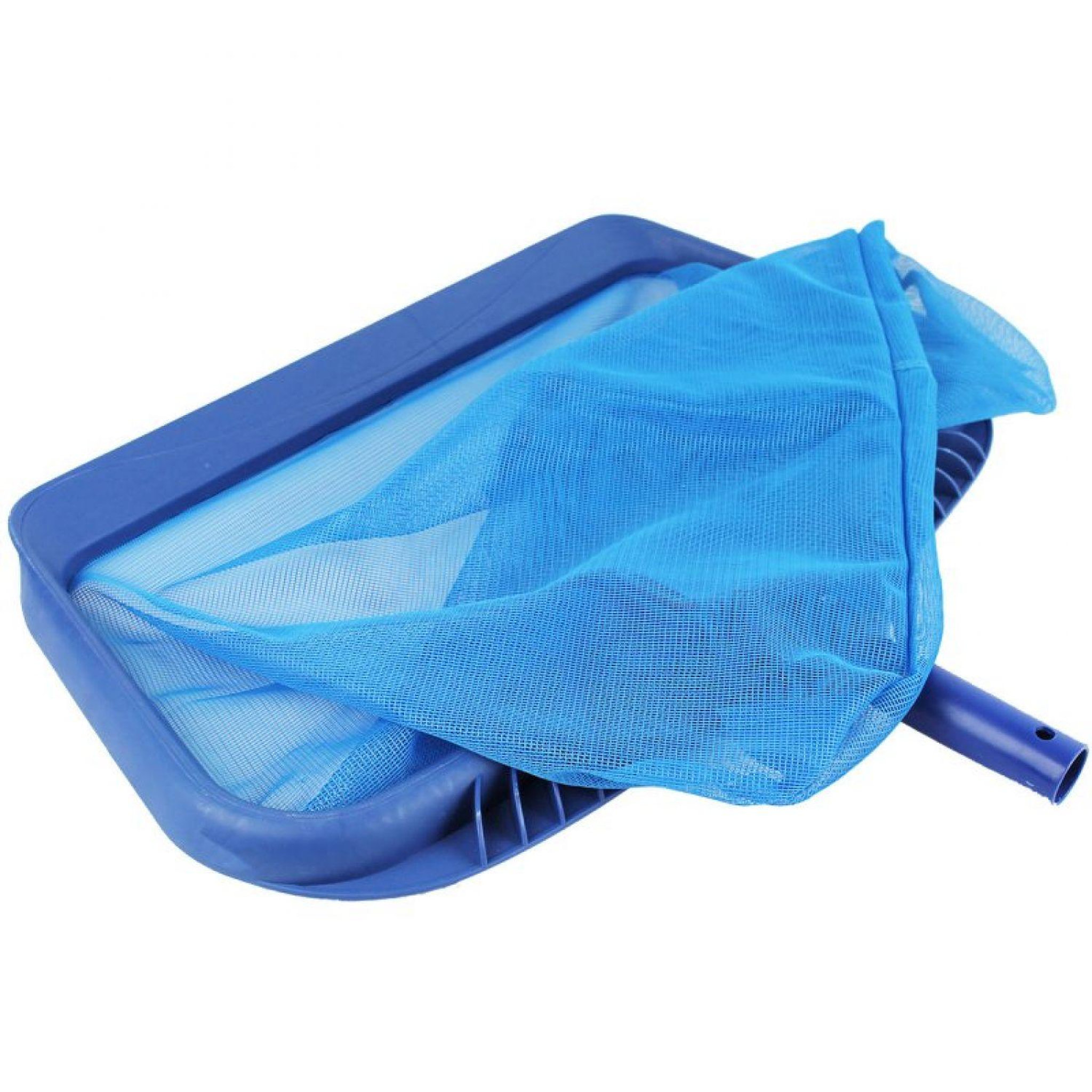 LINXOR Tête d'épuisette de fond premium bleu pour piscine adaptable sur manche standard ou télescopique