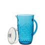 Voir la diapositive 2 : Paris Prix Carafe Réutilisable  Barbra  2,5L Bleu Azur