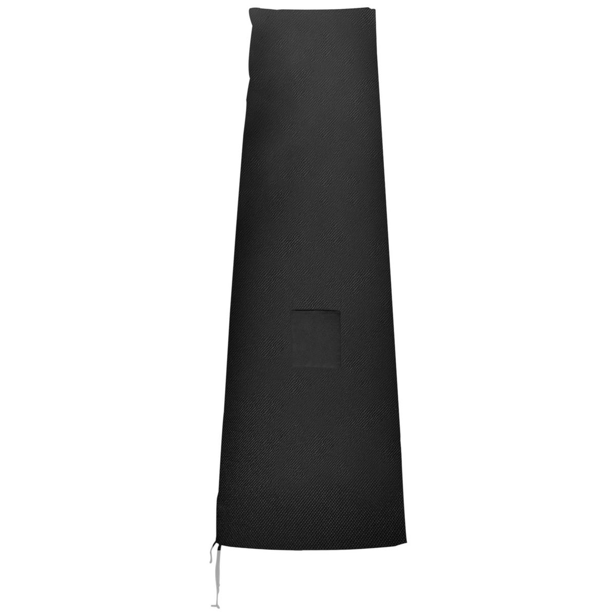 OUTSUNNY Housse de protection parasol Oxford 300D imperméable anti-UV zippée noir