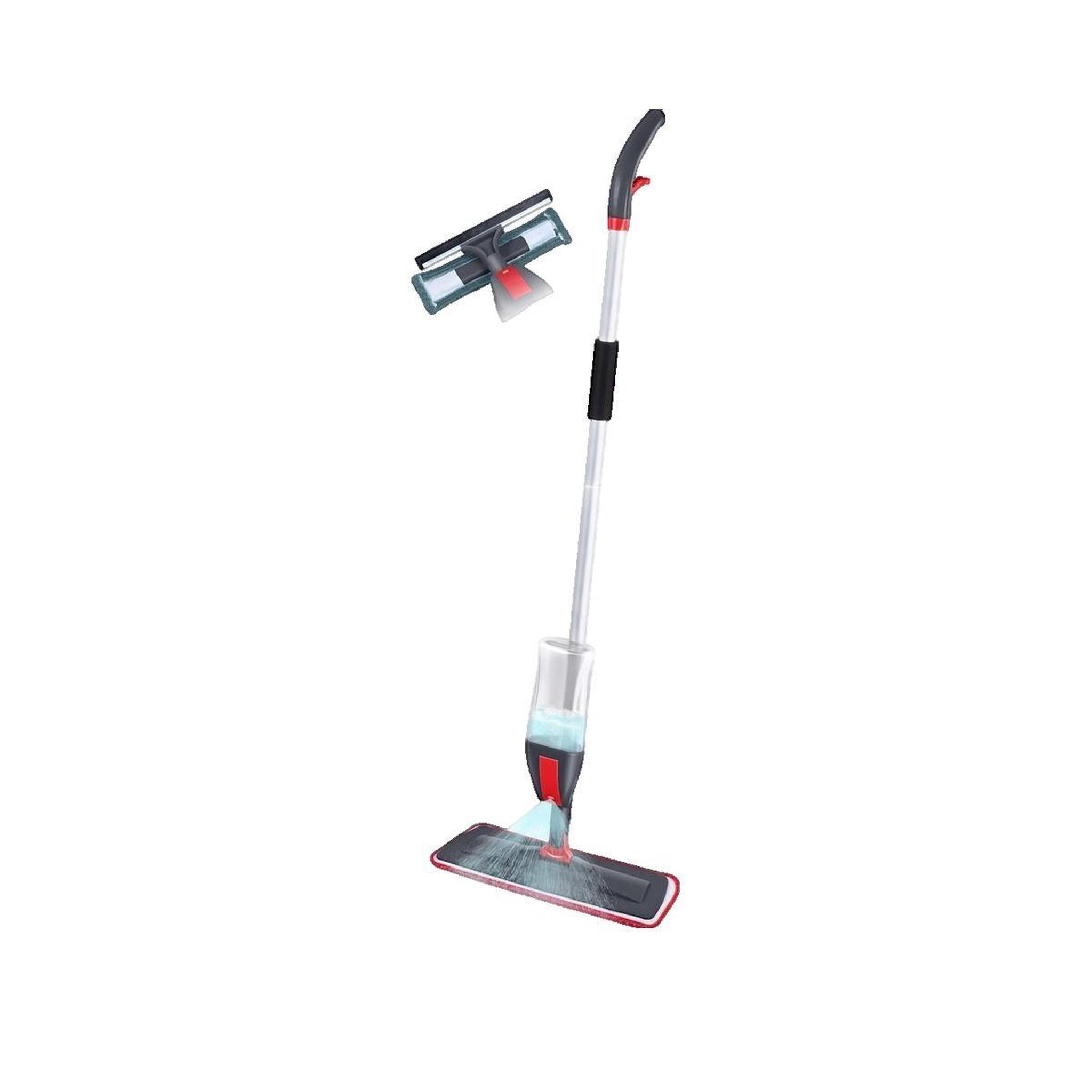 Voir la diapositive 1 : LAMART Mop à vaporiser Lamart 8590669187157 gris
