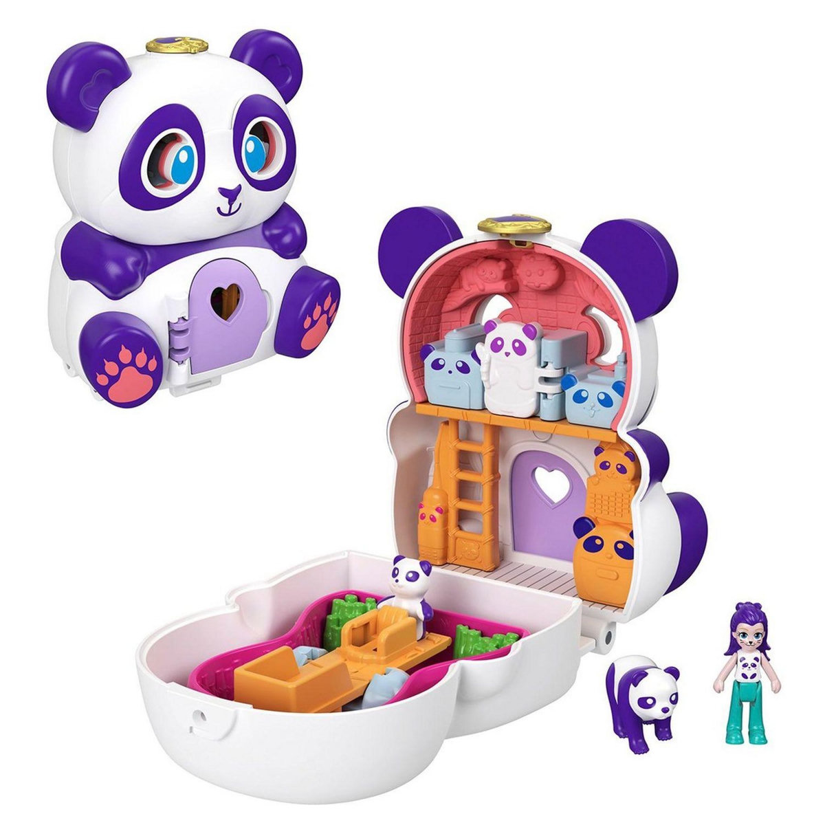 MATTEL Polly Pocket coffret transformables Asst