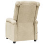 Voir la diapositive 5 : VIDAXL Fauteuil de massage Creme Tissu